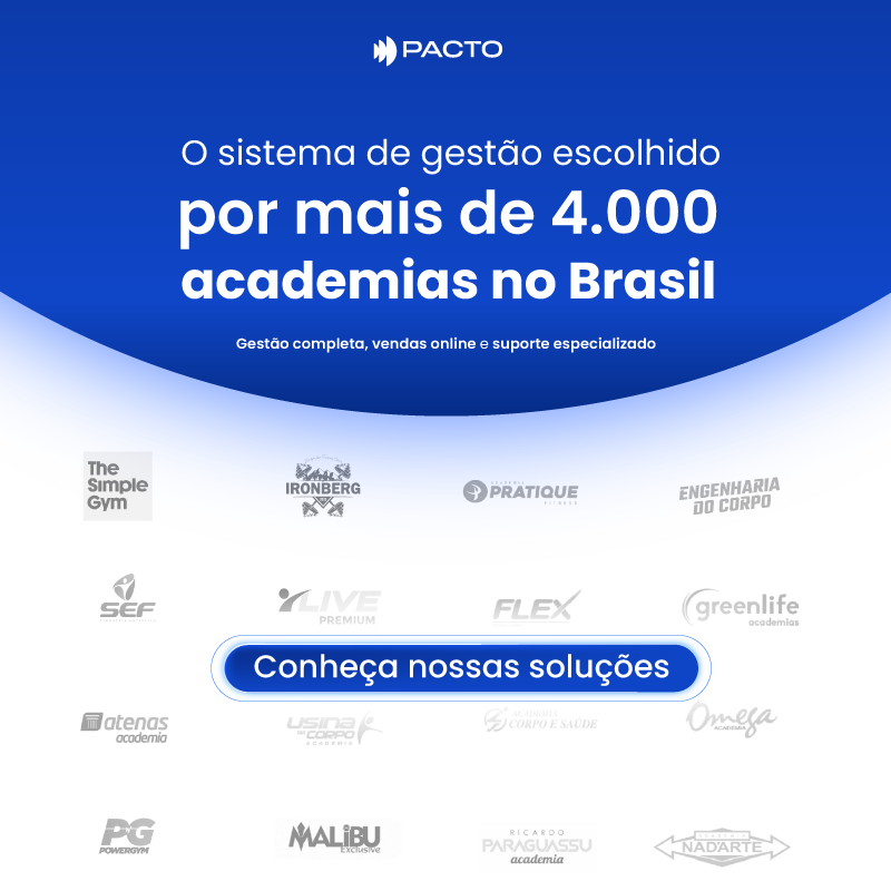 Demonstraço Gratuita - Sistema Pacto - Sistema para Academia e negócios fitness